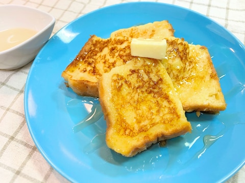 【簡単】本格◎10分!もちふわフレンチトースト